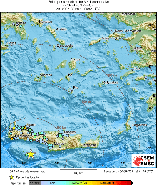 intensity map