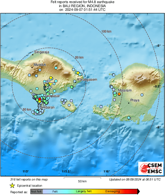 intensity map