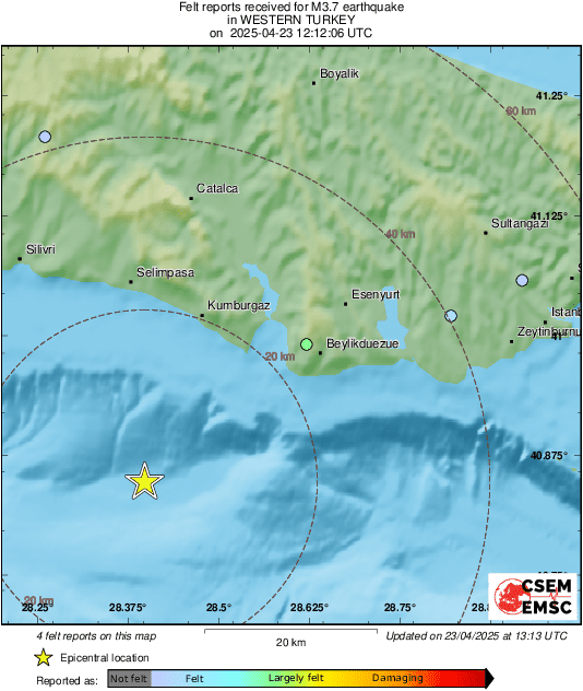 intensity map