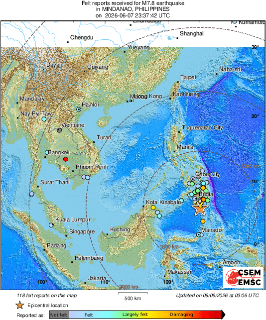 intensity map